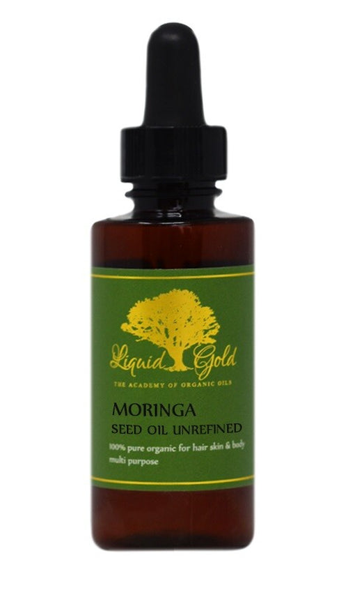 2 Oz UNREFINED MORINGA OIL 100% PURE ORGANIC COLD PRESSED ALL NATURAL ANTI-AGING